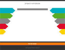 Tablet Screenshot of project-nomads.de
